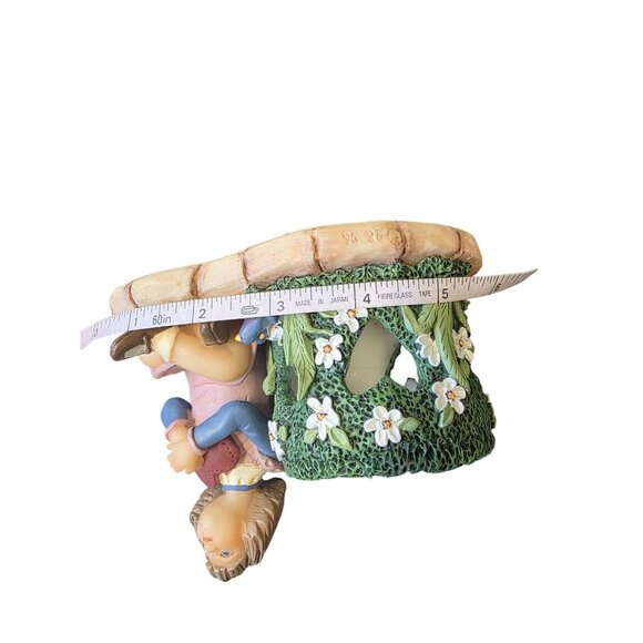 Penny Buttons 1st edition Candle Holder Vintage Girl With Heart Love - Picture 10 of 10